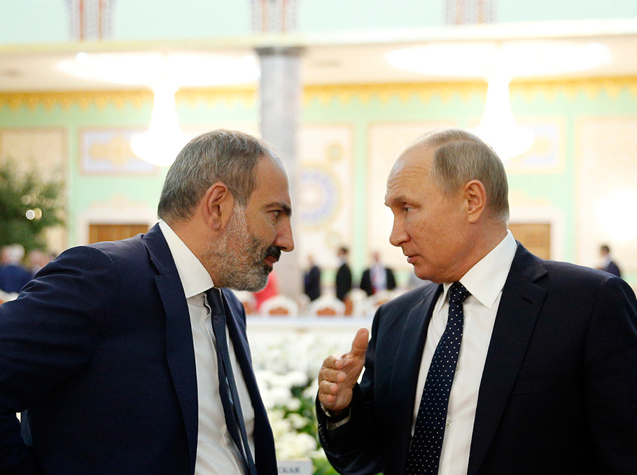 „ეს მუქარას ჰგავს“ — პუტინმა სომხეთს არჩევნებამდე ერთი თვით ადრე უკრაინა შეახსენა